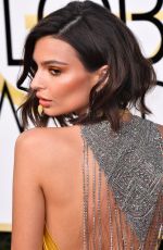EMILY RATAJKOWSKI at 74th Annual Golden Globe Awards in Beverly Hills 01/08/2017