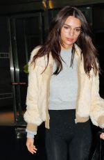 EMILY RATAJKOWSKI at JFK Airport in New York 01/23/2017