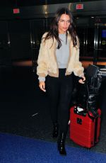 EMILY RATAJKOWSKI at JFK Airport in New York 01/23/2017