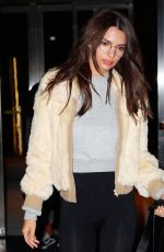 EMILY RATAJKOWSKI at JFK Airport in New York 01/23/2017