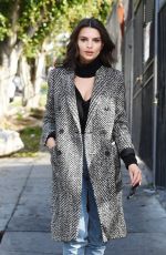 EMILY RATAJKOWSKI Out and About in Los Angeles 01/24/2017