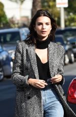 EMILY RATAJKOWSKI Out and About in Los Angeles 01/24/2017