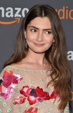 EMILY ROBINSON at HBO Golden Globes Party in Beverly Hills 01/08/2017