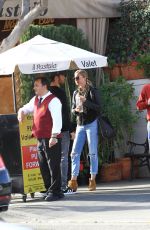 EMILY VANCAMP Out for Lunch at Il Pastaio in Beverly Hills 01/11/2017