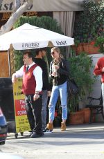 EMILY VANCAMP Out for Lunch at Il Pastaio in Beverly Hills 01/11/2017