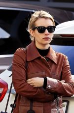 EMMA ROBERTS and Evan Peters Out in Los Angeles 01/24/2017