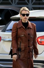 EMMA ROBERTS and Evan Peters Out in Los Angeles 01/24/2017