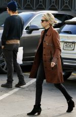 EMMA ROBERTS and Evan Peters Out in Los Angeles 01/24/2017