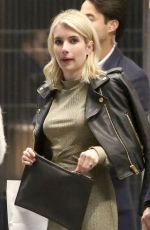 EMMA ROBERTS Arrives at Cade Hudson