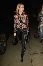 EMMA ROBERTS Arrives at Tallulah Willis