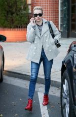 EMMA ROBERTS Out and About in Beverly Hills 01/19/2017