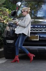 EMMA ROBERTS Out and About in Beverly Hills 01/19/2017