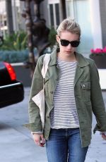 EMMA ROBERTS Out and About in West Hollywood 01/17/2017