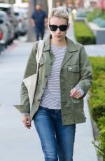 EMMA ROBERTS Out and About in West Hollywood 01/17/2017