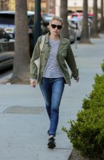 EMMA ROBERTS Out and About in West Hollywood 01/17/2017