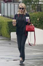 EMMA ROBERTS Out for Coffee in Los Angeles 01/05/2017