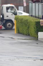 EMMA ROBERTS Out for Coffee in Los Angeles 01/05/2017