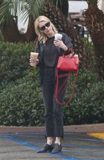 EMMA ROBERTS Out for Coffee in Los Angeles 01/05/2017
