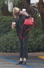 EMMA ROBERTS Out for Coffee in Los Angeles 01/05/2017