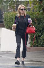 EMMA ROBERTS Out for Coffee in Los Angeles 01/05/2017