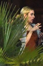 EMMA ROBERTS Out with Friends in Hollywood 01/21/2017