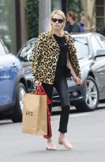 EMMA ROBERTS Shopping at A.P.C Store in Los Angeles 01/04/2017