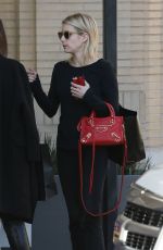 EMMA ROBERTS Shopping at Barneys New York in Beverly Hills 01/06/2017