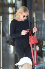 EMMA ROBERTS Shopping at Barneys New York in Beverly Hills 01/06/2017