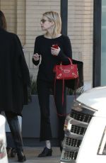 EMMA ROBERTS Shopping at Barneys New York in Beverly Hills 01/06/2017