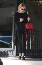 EMMA ROBERTS Shopping at Barneys New York in Beverly Hills 01/06/2017