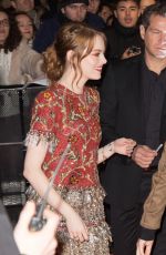 EMMA STONE Arrives at 