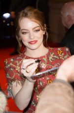 EMMA STONE Arrives at 