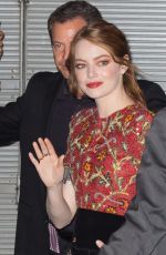 EMMA STONE Arrives at 