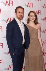 EMMA STONE at 17th Annual AFI Awards in Los Angeles 01/06/2017