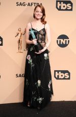 EMMA STONE at 23rd Annual Screen Actors Guild Awards in Los Angeles 01/29/2017
