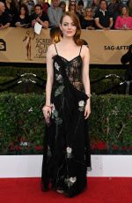 EMMA STONE at 23rd Annual Screen Actors Guild Awards in Los Angeles 01/29/2017