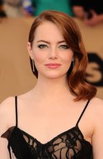 EMMA STONE at 23rd Annual Screen Actors Guild Awards in Los Angeles 01/29/2017