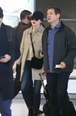 EMMA STONE at Roissy Airport in France 01/10/2017