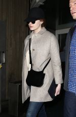 EMMA STONE at Roissy Airport in France 01/10/2017