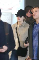 EMMA STONE at Roissy Airport in France 01/10/2017