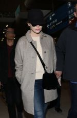 EMMA STONE at Roissy Airport in France 01/10/2017