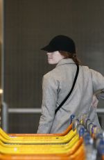 EMMA STONE at Roissy Airport in France 01/10/2017