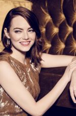EMMA STONE in The Hollywood Reporter, February 2017 Issue