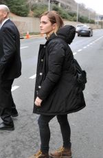 EMMA WATSON Arrives in Washington 01/20/2017