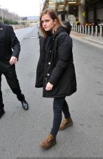 EMMA WATSON Arrives in Washington 01/20/2017