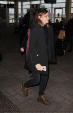 EMMA WATSON Arrives in Washington 01/20/2017