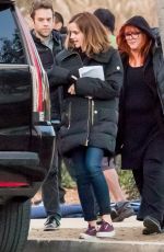 EMMA WATSON on the Set of 