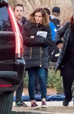 EMMA WATSON on the Set of 