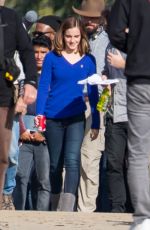 EMMA WATSON on the Set of 