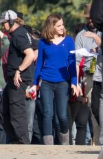 EMMA WATSON on the Set of 